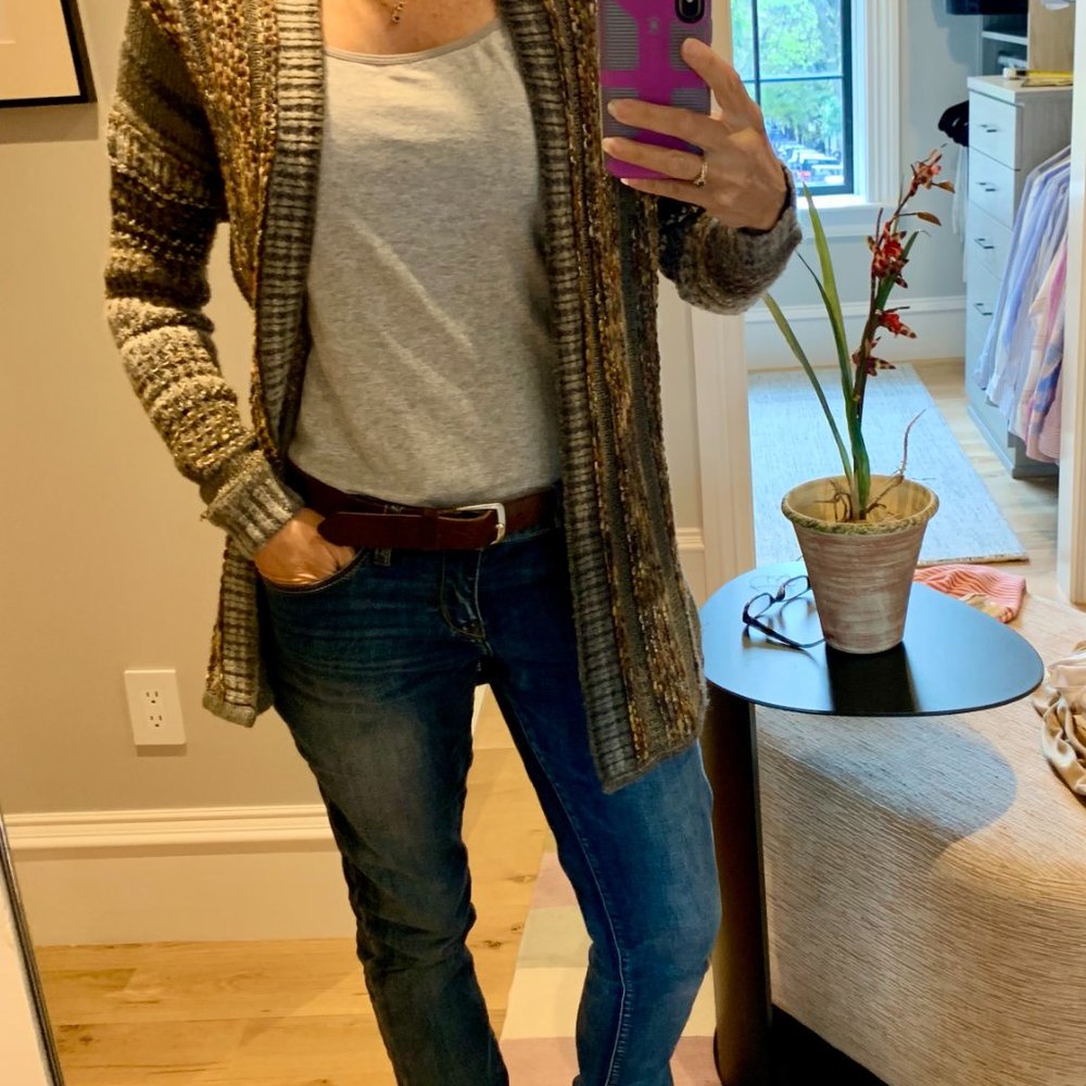 Boutique Purchase!  Fantastic Barcelona Sweater, size 2 in lovely muted colors